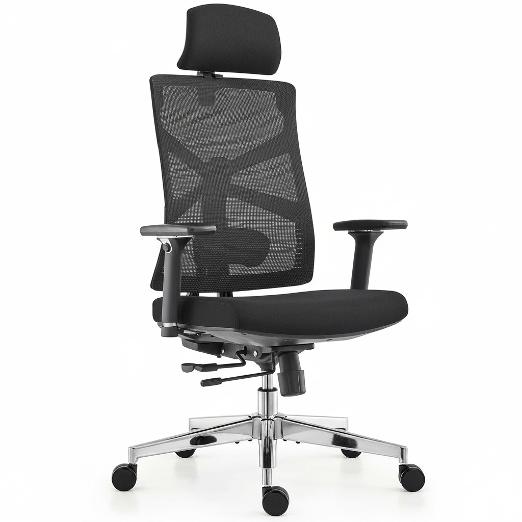 HOLLUDLE Ergonomic Office Chair Shaper Chair for All-Day Comfort