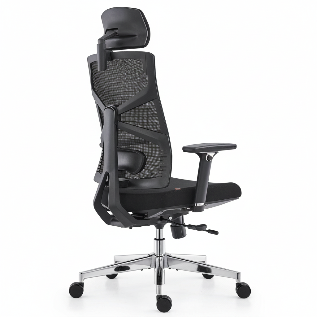 HOLLUDLE Ergonomic Office Chair Shaper Chair for All-Day Comfort