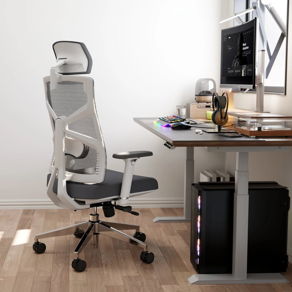 HOLLUDLE Ergonomic Office Chair Shaper Chair for All-Day Comfort